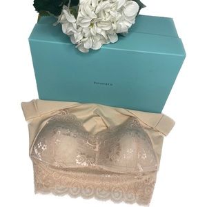 BOGO💥 NEW Tan Lacy Bra Bralette Super Comfortable Sz L